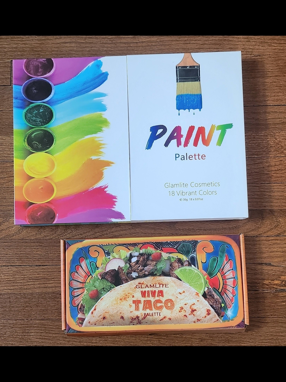 Glamlite Paint Palette - Vibrant Multicolor Eyeshadow